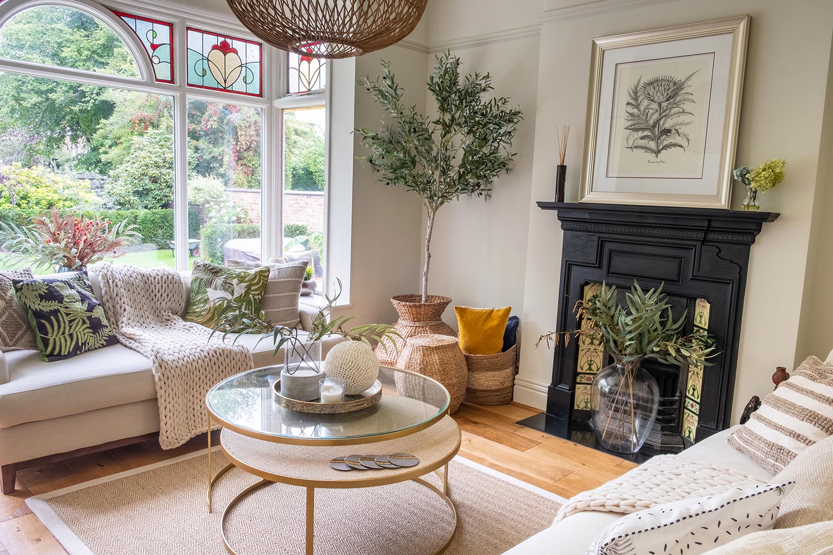 Neutral Palette Boho Garden Room Look Book