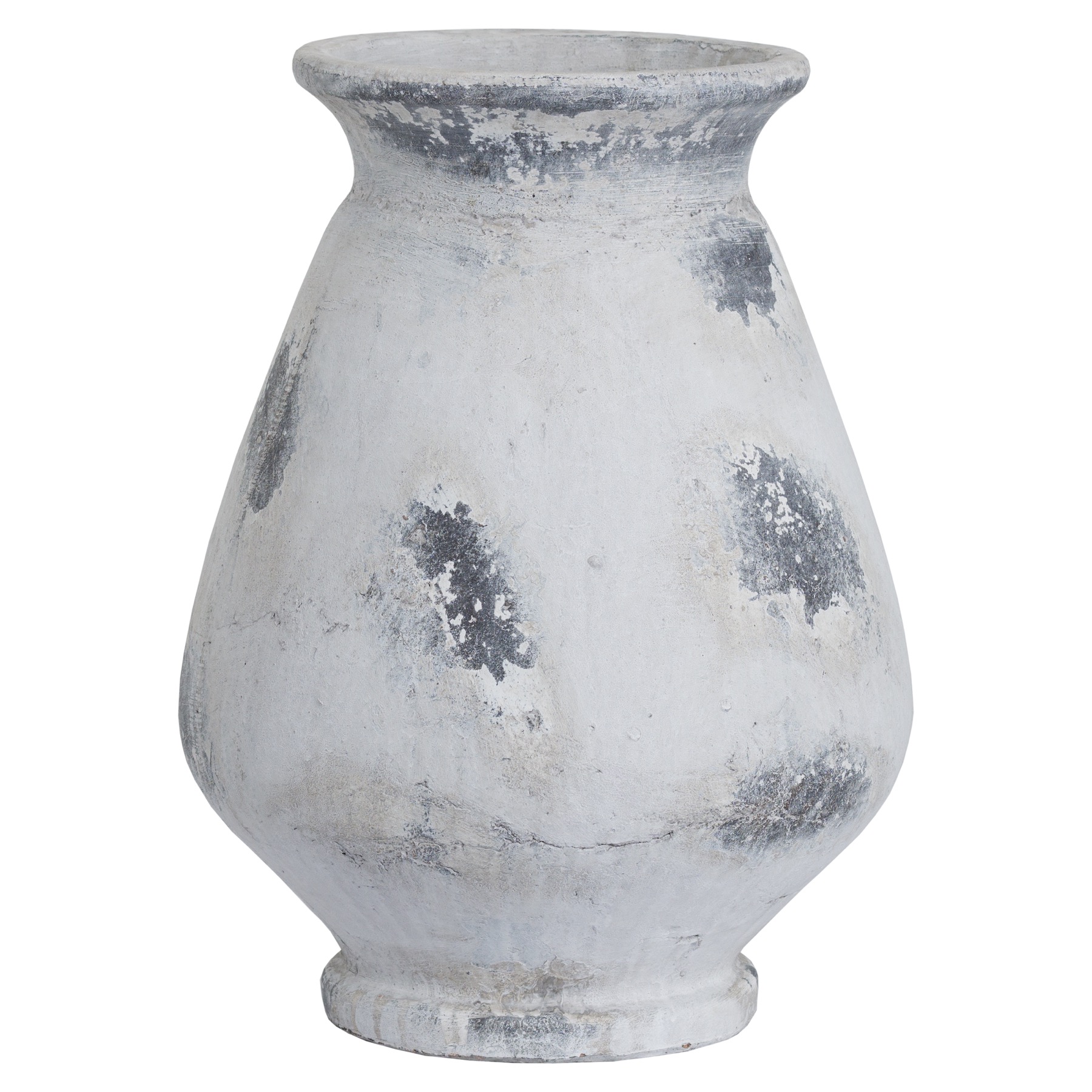 Naxos Large Antique White Vase From Anita Jones Interior Styling