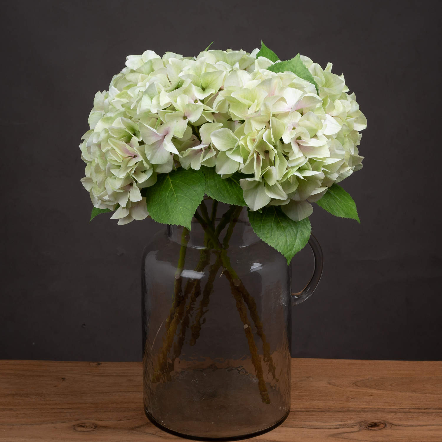 Shabby Green Single Hydrangea From Anita Jones Interior Styling