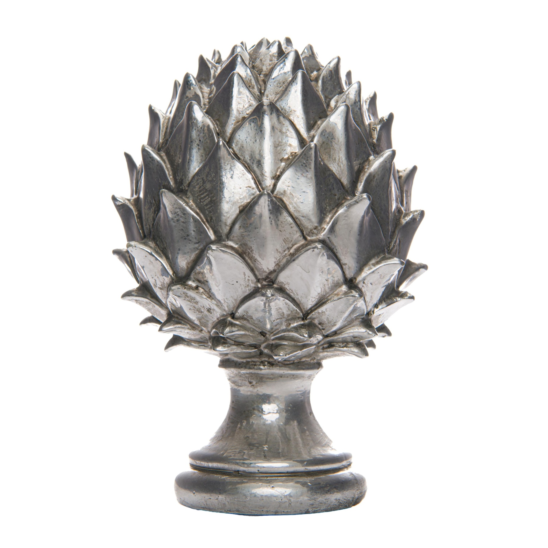 Silver Pinecone Finial From Anita Jones Interior Styling