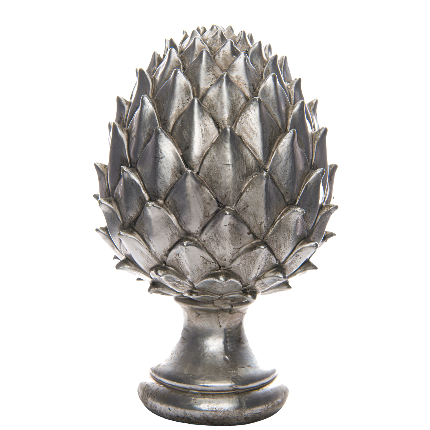 Large Silver Pinecone Finial From Anita Jones Interior Styling