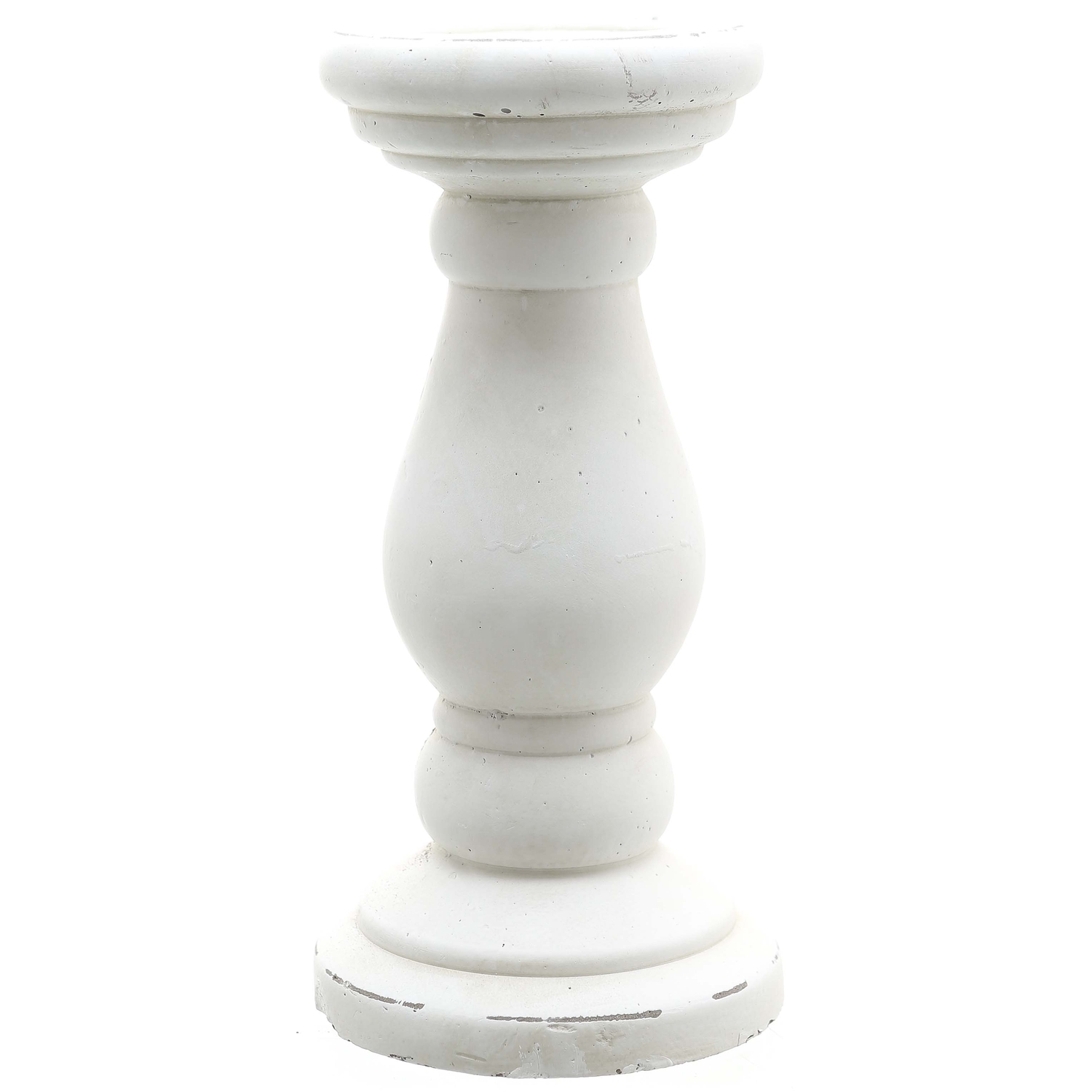 Matt White Ceramic Candle Holder From Anita Jones Interior Styling