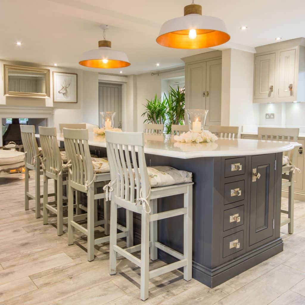 Kitchen island that seats 10 people in Cheshire