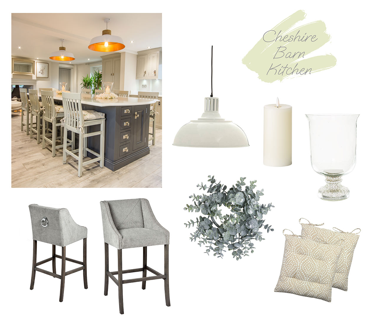 Family Kitchen in the heart of the cheshire countryside