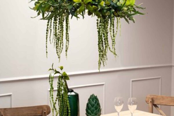 Herbaceous Halo: A modern twist on the classic wreath
