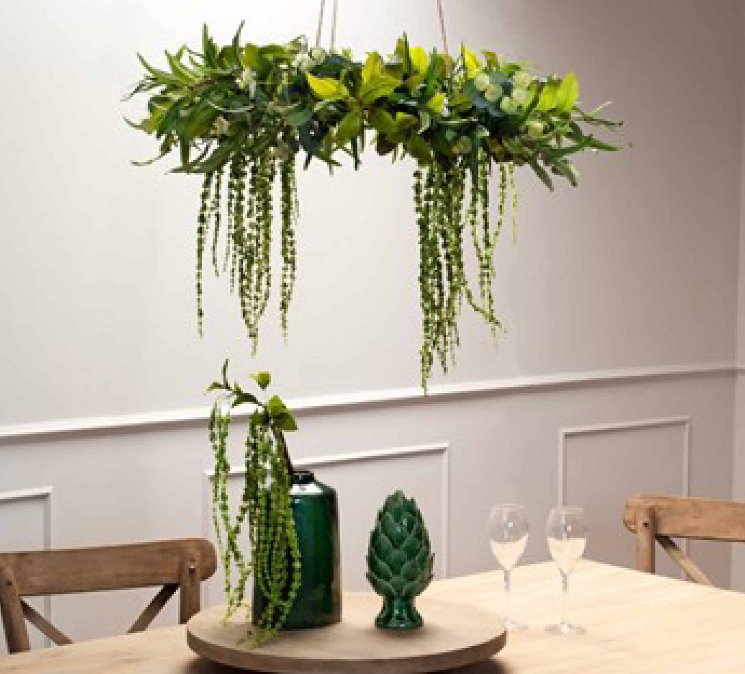 Herbaceous Halo: A modern twist on the classic wreath