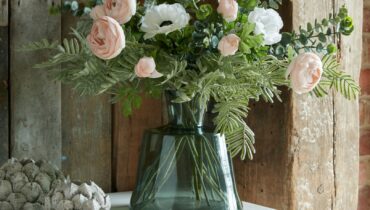 A faux floral arrangement for spring