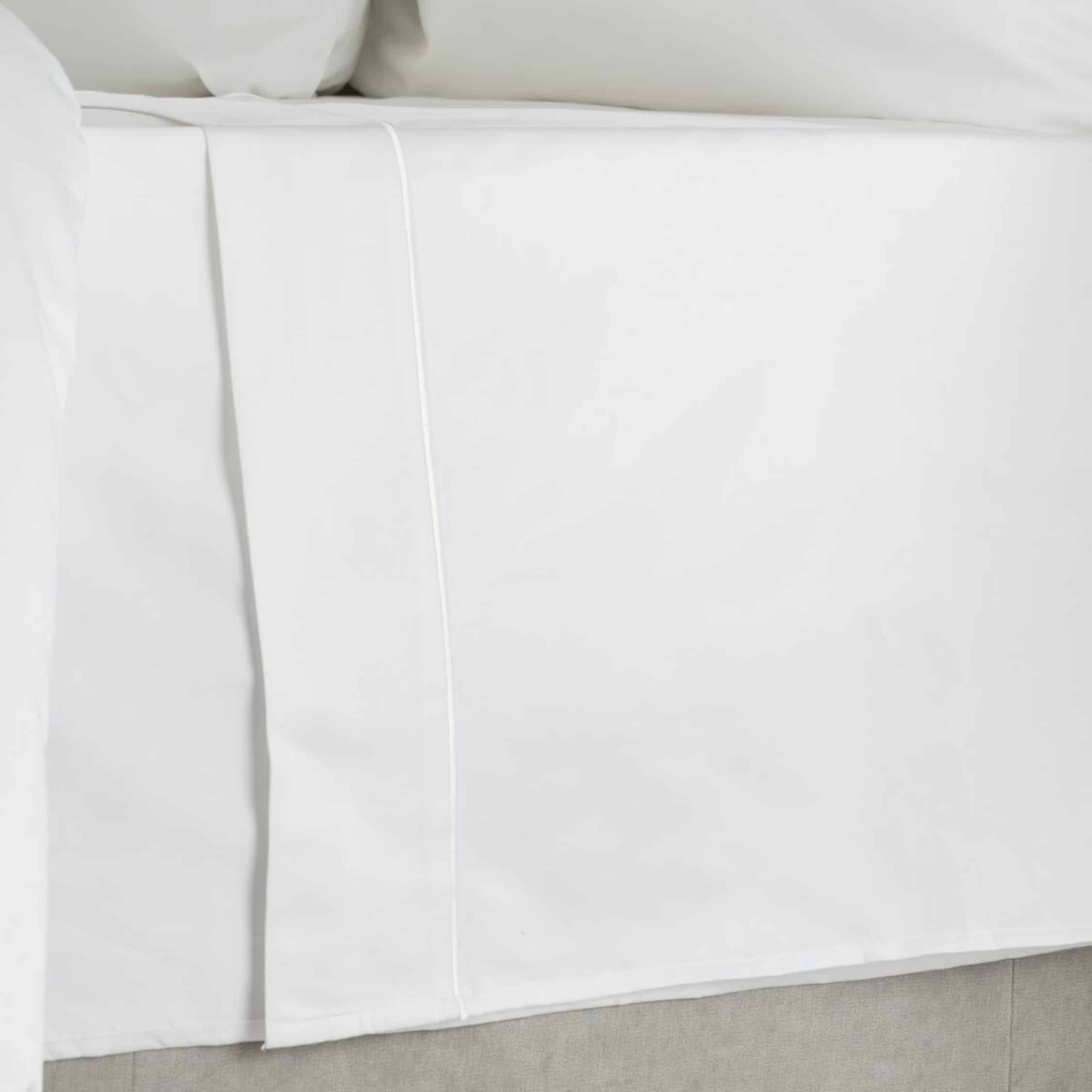 Egyptian Cotton Sateen 1000 Count Flat Sheet